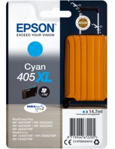 Epson 405XL Cyan Cartucho de Tinta Original - C13T05H24010