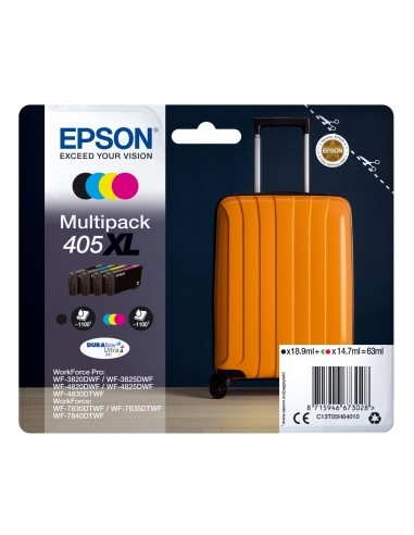 Epson 405XL Pack de 4 Cartuchos de Tinta Originales - C13T05H64010