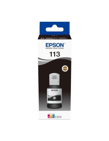 Epson 113 Negro Botella de Tinta Pigmentada Original - C13T06B140