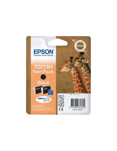 Epson T0711H Negro Cartucho de Tinta Original - C13T07114H10