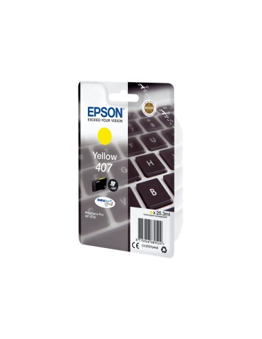 Epson 407 Amarillo Cartucho de Tinta Original - C13T07U440