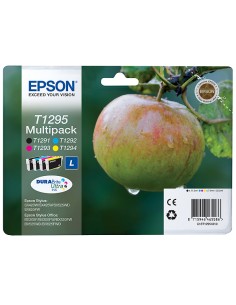 Epson T1295 Pack de 4 Cartuchos de Tinta Originales -...