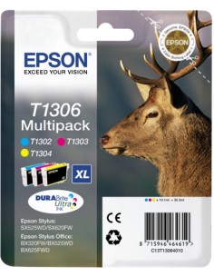 Epson T1306 Pack de 3 Cartuchos de Tinta Originales -...