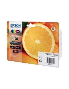 Epson T3357 (33XL) Pack de 5 Cartuchos de Tinta...