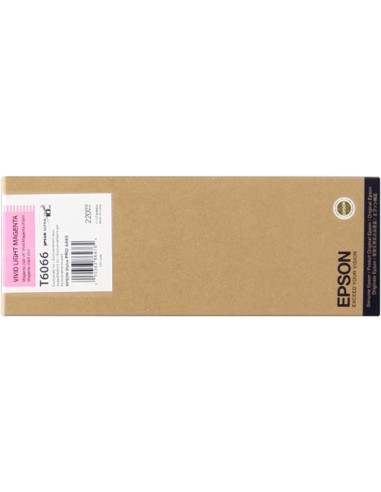 Epson T6066 Magenta Light Vivido Cartucho de Tinta Original - C13T606600