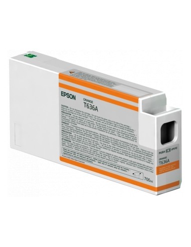 Epson T636A Naranja Cartucho de Tinta Original - C13T636A00