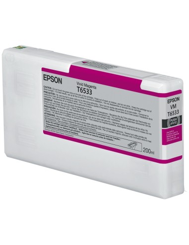 Epson T6533 Magenta Cartucho de Tinta Original - C13T653300