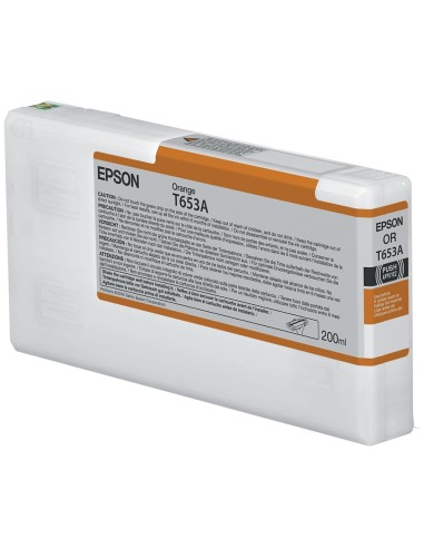 Epson T653A Naranja Cartucho de Tinta Original - C13T653A00