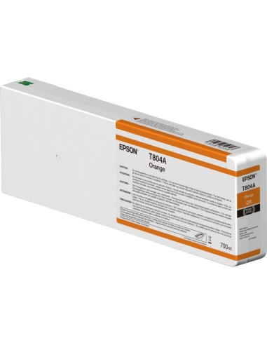 Epson T804A Naranja Cartucho de Tinta Original - C13T804A00