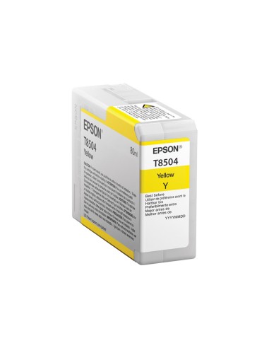 Epson T8504 Amarillo Cartucho de Tinta Original - C13T850400