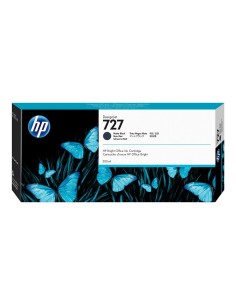 HP 727 Negro Mate Cartucho de Tinta Original - C1Q12A