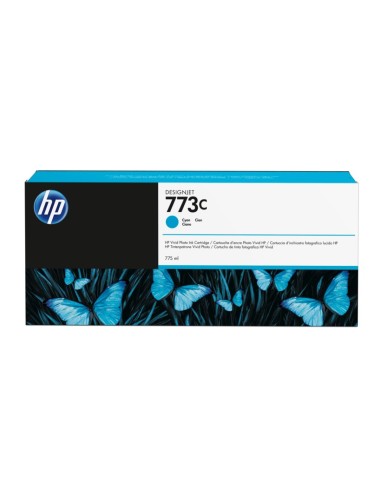 HP 773C Cyan Cartucho de Tinta Original - C1Q42A