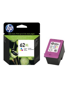 HP 62XL Color Cartucho de Tinta Original - C2P07AE