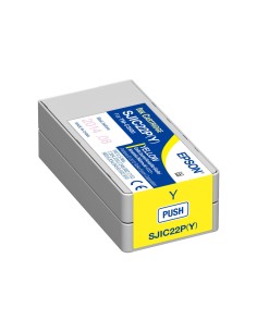 Epson SJIC22P Amarillo Cartucho de Tinta Original -...