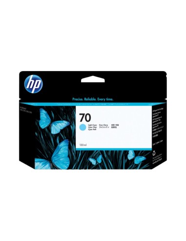 HP 70 Cyan Light Cartucho de Tinta Original - C9390A