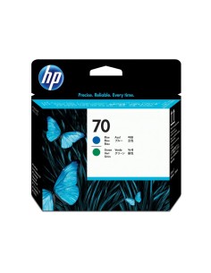 HP 70 Azul/Verde Cabezal de Impresion Original - C9408A
