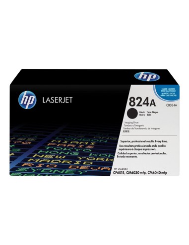 HP CB384A Negro Tambor de Imagen Original - 824A (Drum)