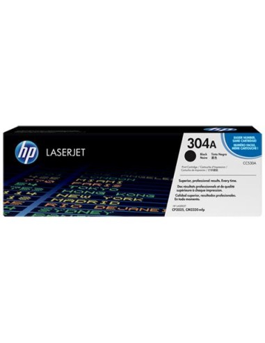 HP CC530A Negro Cartucho de Toner Original - 304A