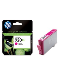 HP 920XL Magenta Cartucho de Tinta Original - CD973AE