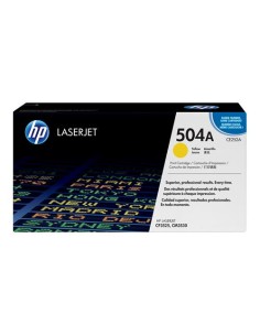 HP CE252A Amarillo Cartucho de Toner Original - 504A