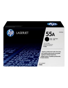 HP CE255A Negro Cartucho de Toner Original - 55A