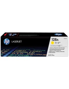 HP CE322A Amarillo Cartucho de Toner Original - 128A