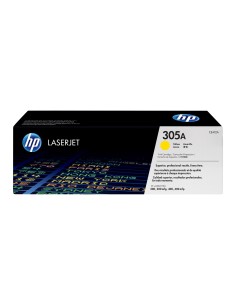 HP CE412A Amarillo Cartucho de Toner Original - 305A