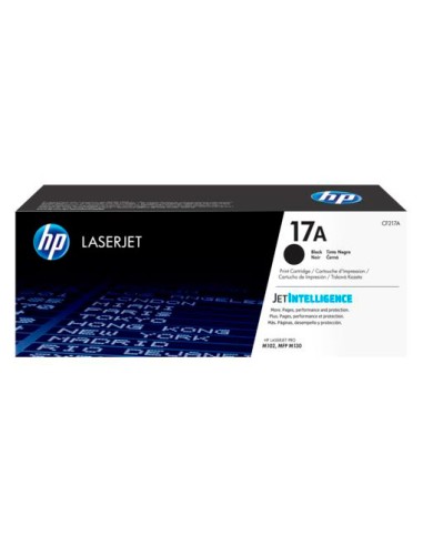 HP CF217A Negro Cartucho de Toner Original - 17A