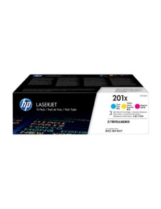 HP CF401X/CF402X/CF403X Pack de 3 Cartuchos de Toner...