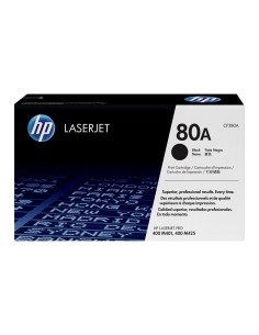 HP CF280A Negro Cartucho de Toner Original - 80A