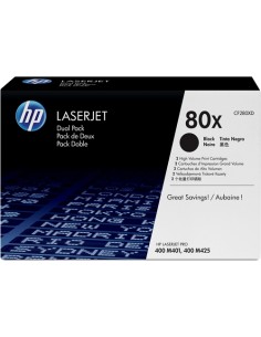 HP CF280X Negro Pack de 2 Cartuchos de Toner Originales -...
