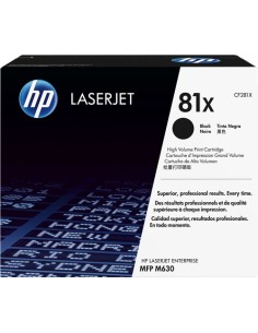 HP CF281X Negro Cartucho de Toner Original - 81X
