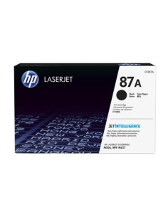 HP CF287A Negro Cartucho de Toner Original - 87A