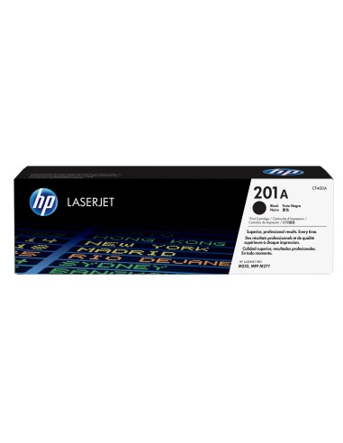 HP CF400A Negro Cartucho de Toner Original - 201A