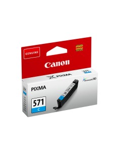Canon CLI571 Cyan Cartucho de Tinta Original - 0386C001