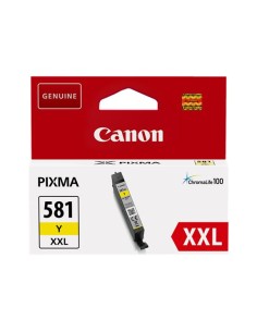 Canon CLI581XXL Amarillo Cartucho de Tinta Original -...