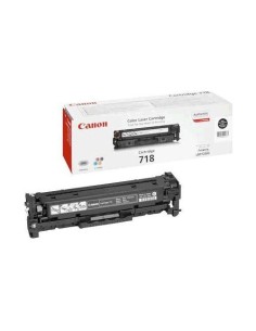 Canon 718 Negro Cartucho de Toner Original - 2662B002