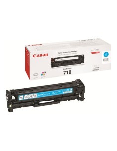 Canon 718 Cyan Cartucho de Toner Original - 2661B002