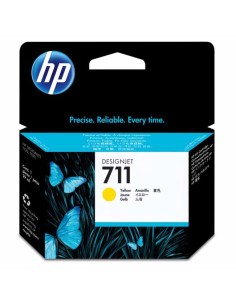 HP 711 Amarillo Cartucho de Tinta Original - CZ132A