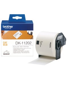 Brother DK11202 - Etiquetas Originales Precortadas para...
