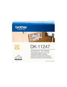 Brother DK11247 - Etiquetas Originales Precortadas para...