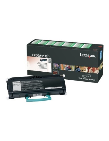 Lexmark E260/E360/E460/E462 Negro Cartucho de Toner Original - E260A11E