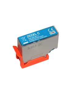 Epson 202XL Cyan Cartucho de Tinta Generico - Reemplaza...
