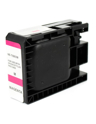 Epson T5803 Magenta Cartucho de Tinta Pigmentada Generico - Reemplaza C13T580300