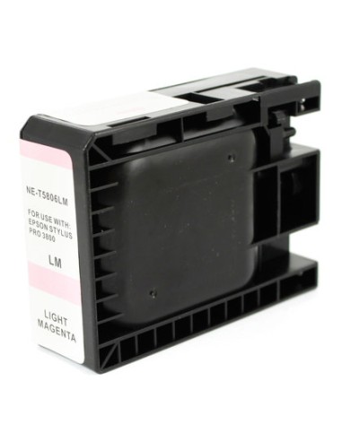 Epson T5806 Magenta Light Cartucho de Tinta Pigmentada Generico - Reemplaza C13T580600