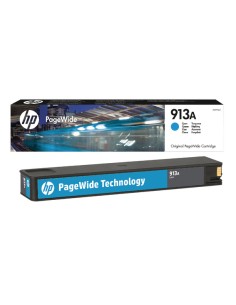 HP 913A Cyan Cartucho de Tinta Original - F6T77AE