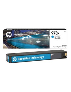 HP 973X Cyan Cartucho de Tinta Original - F6T81AE