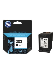 HP 302 Negro Cartucho de Tinta Original - F6U66AE