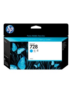 HP 728 Cyan Cartucho de Tinta Original - F9J67A