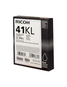 Ricoh GC41KL Negro Cartucho de Gel Original - 405765